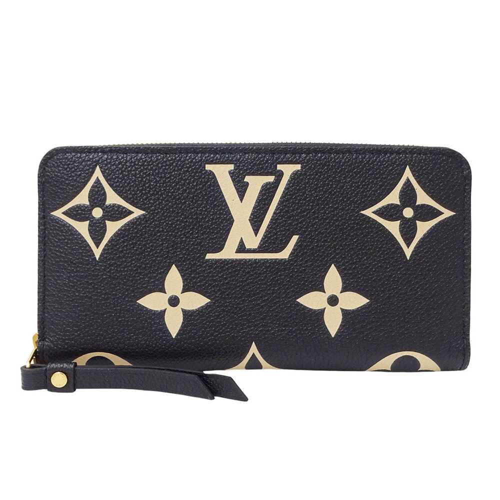 Louis Vuitton LOUIS VUITTON Women's Wallet, Brand Name Long Monogram Bicolor ...